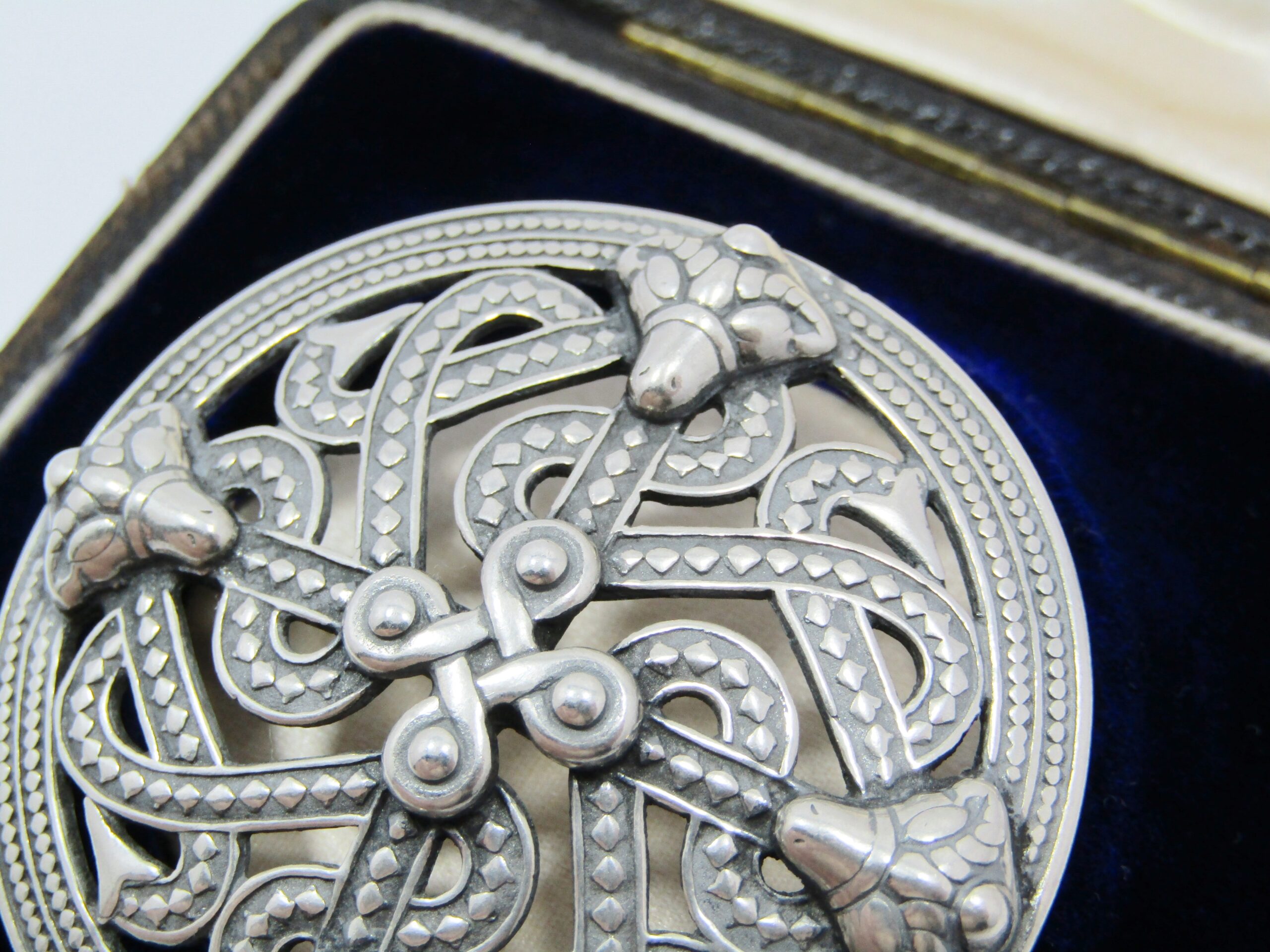 Vintage Kalevala Koru of Finland Sterling Silver Brooch