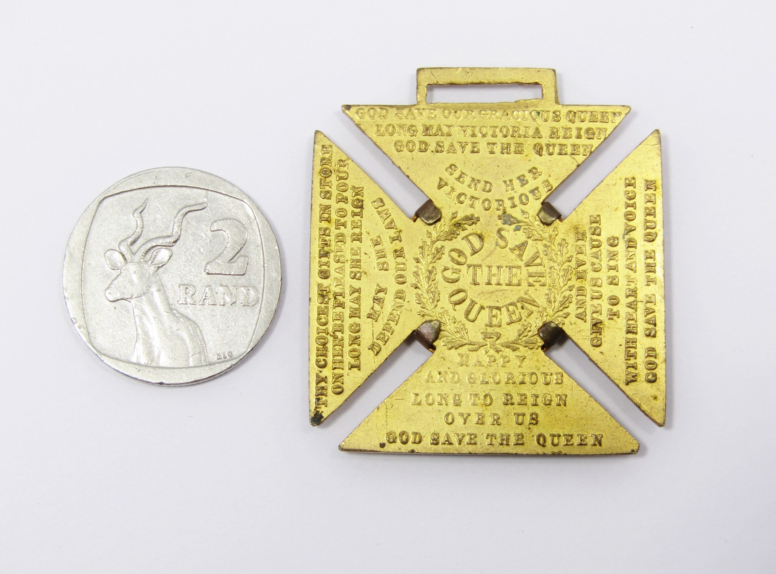 Antique (c1887) Queen Victoria Golden Jubilee Medal