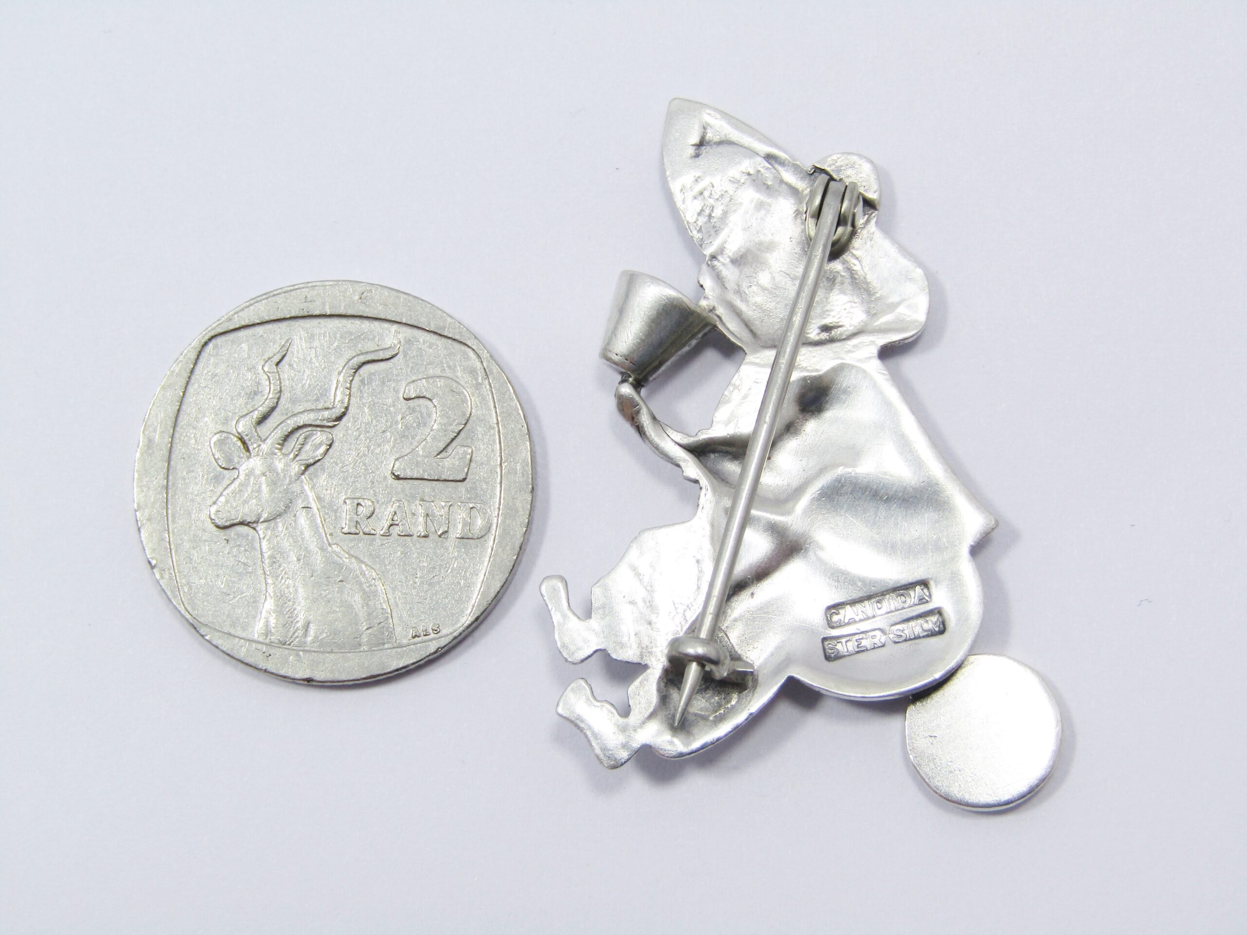 A Gorgeous Candida Mexican Mariachi Band Brooch in Sterling Silver