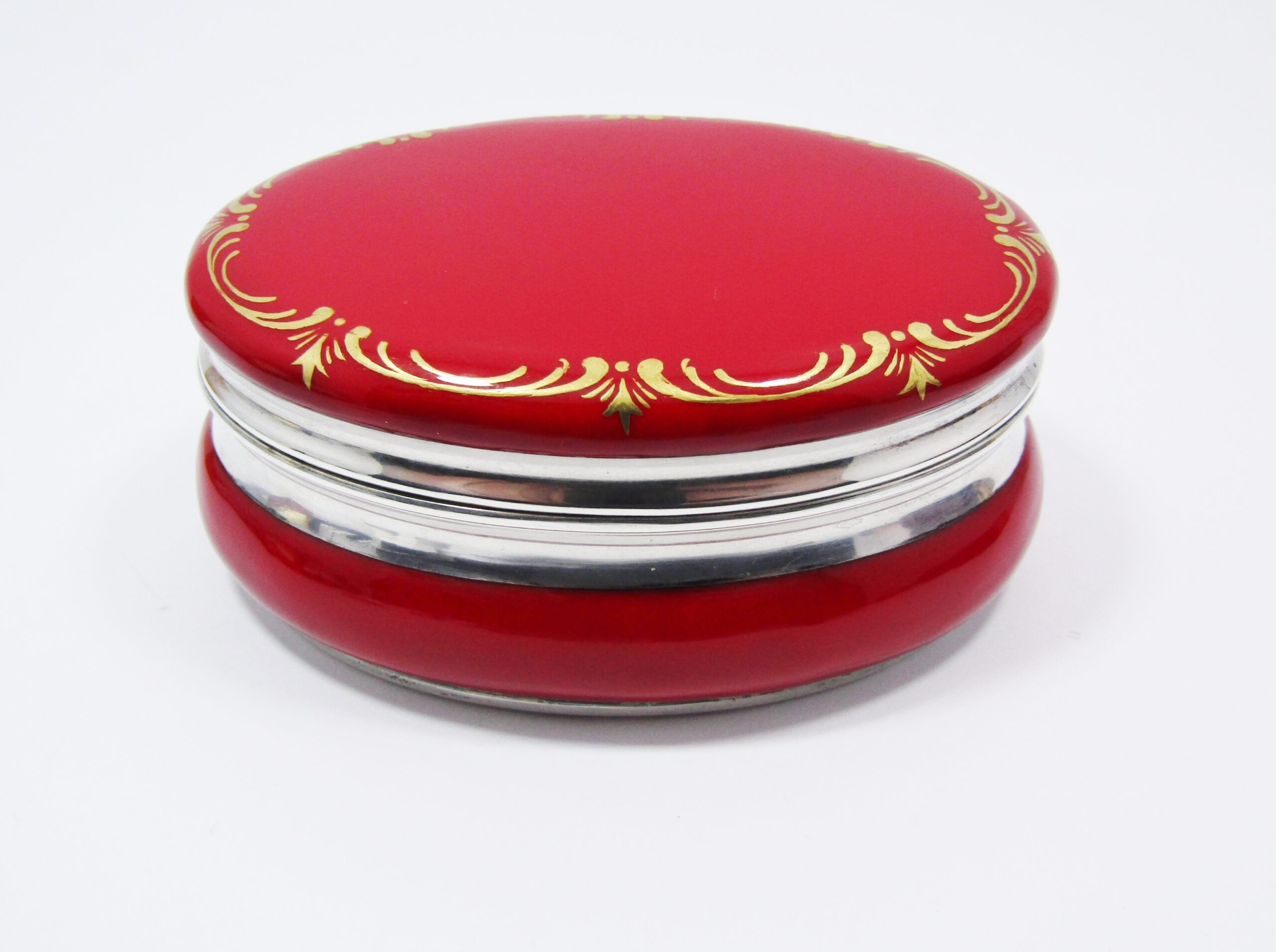 Exceptional! c1921 Cohen & Charles Sterling Silver Trinket Box