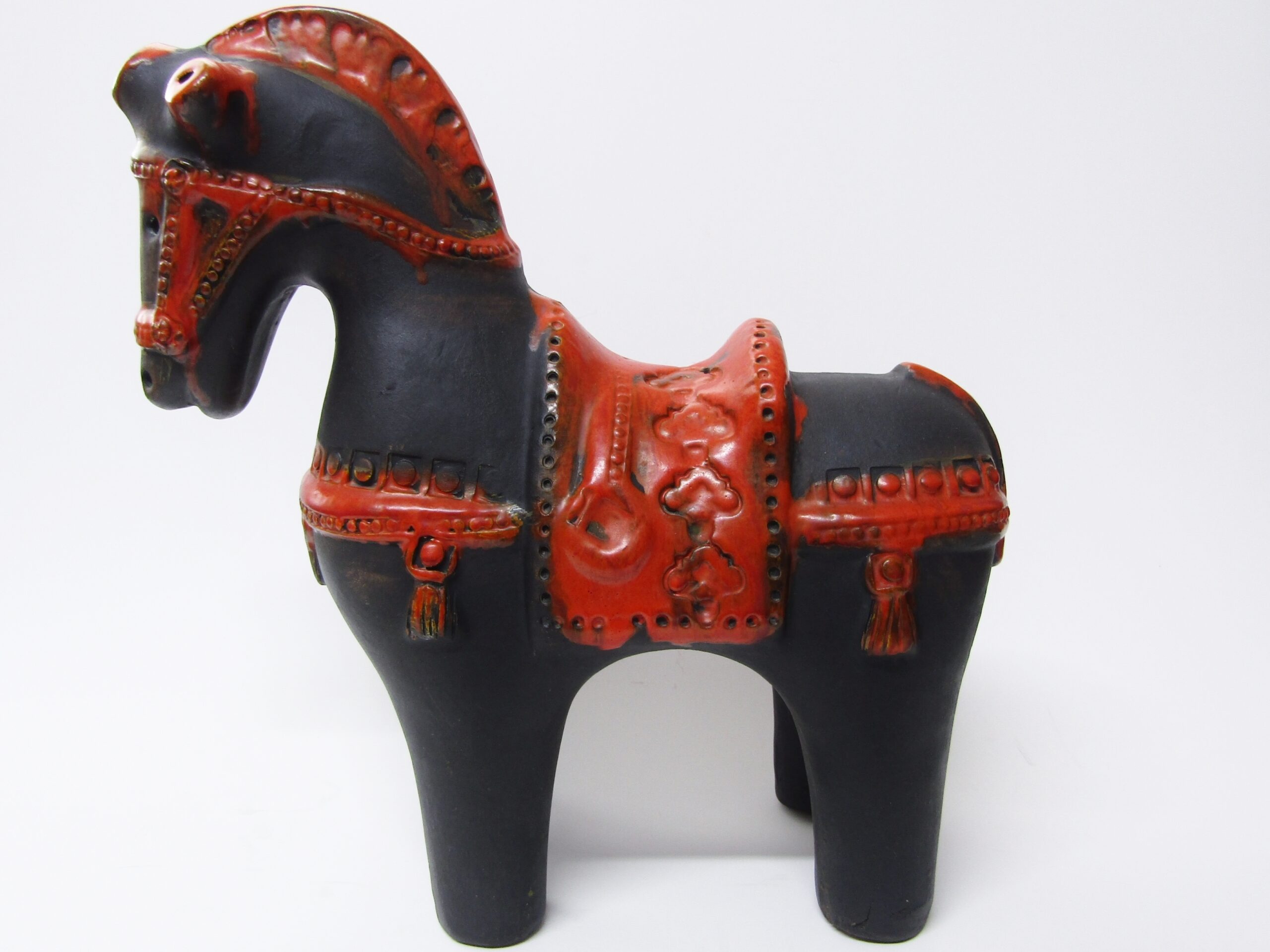 Stunning! Large Aldo Londi (for Bitossi, Italy) Horse