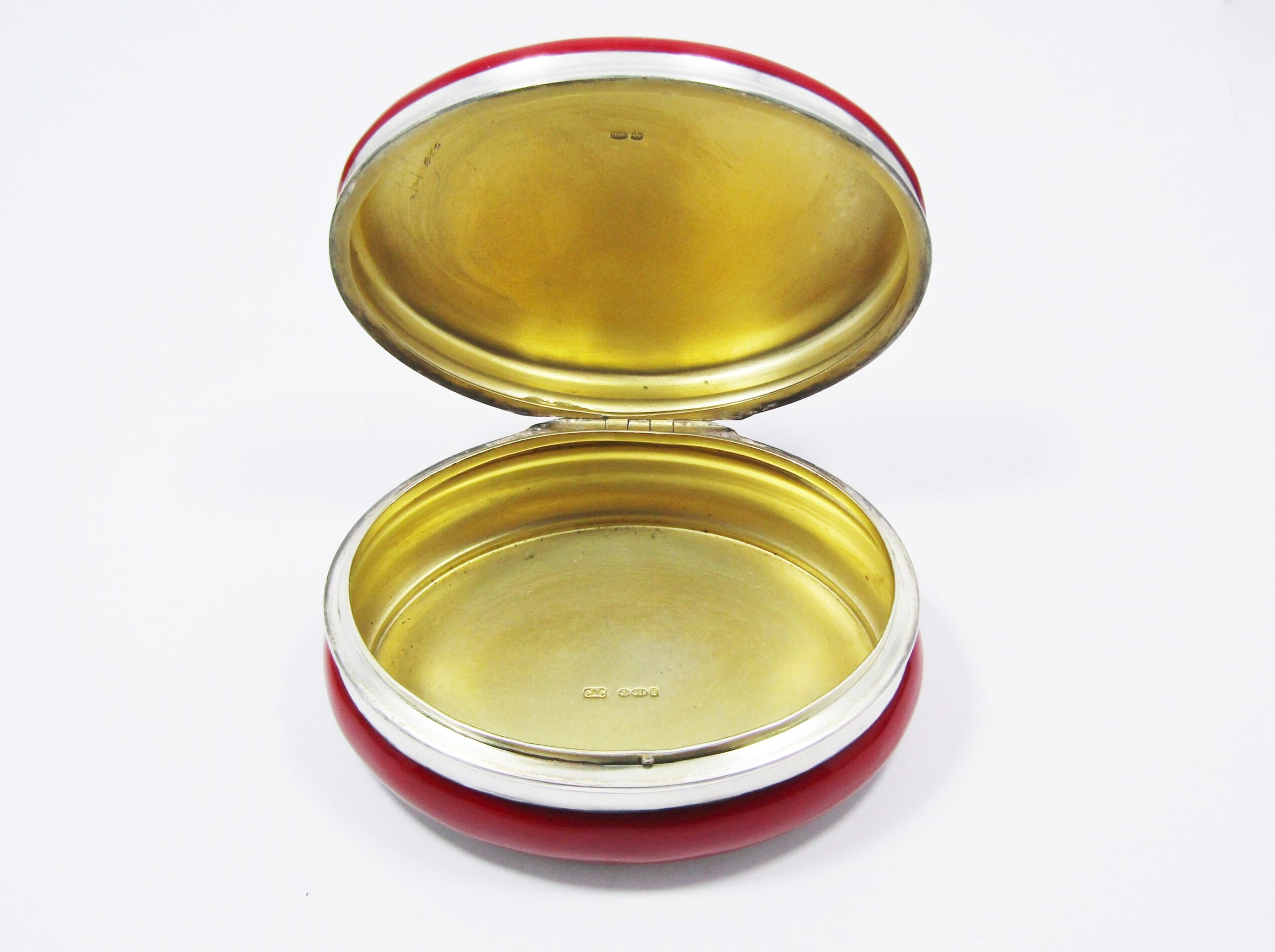 Exceptional! c1921 Cohen & Charles Sterling Silver Trinket Box