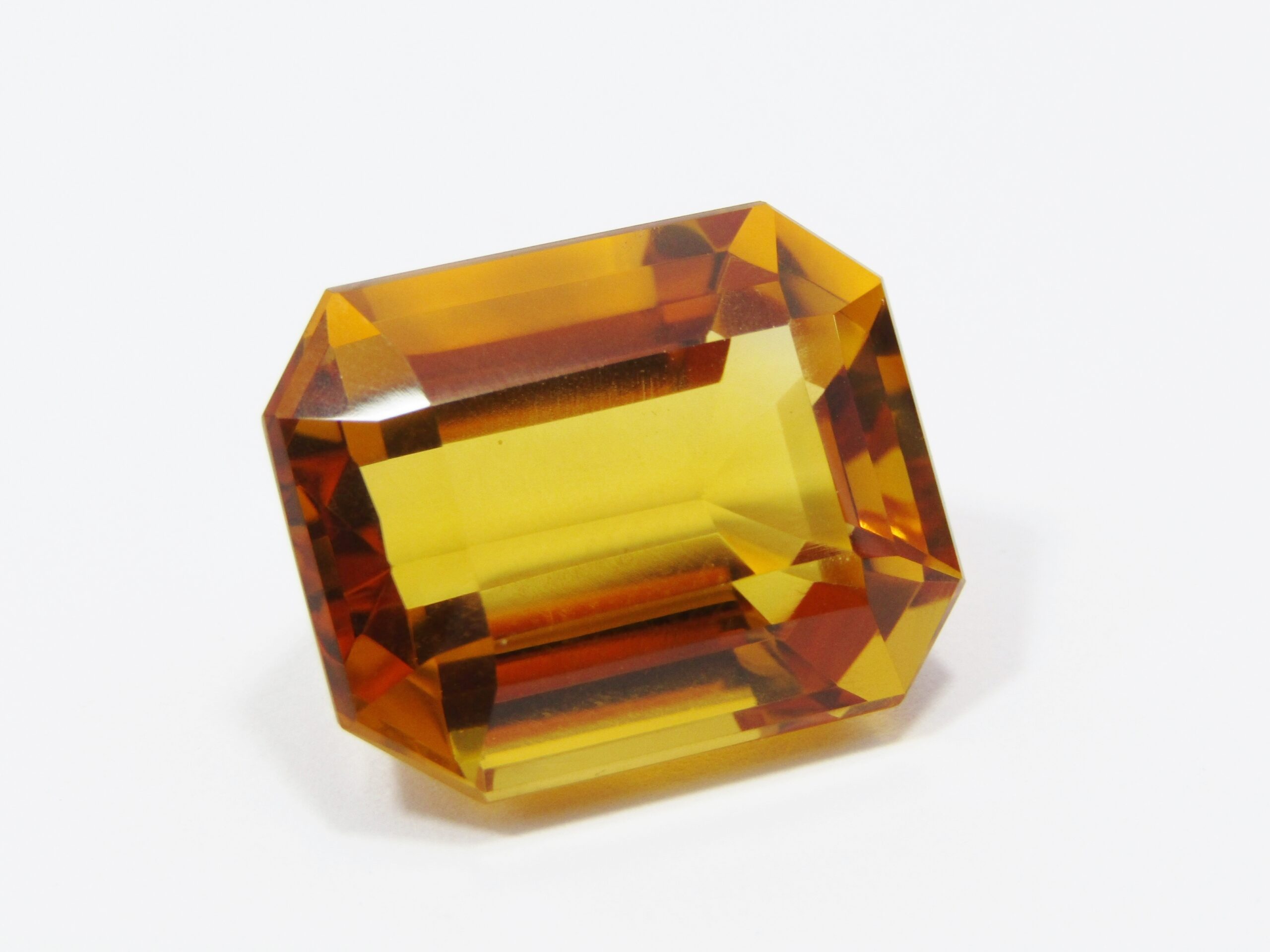 Stunning! "Madeira" Vivid Orange-Yellow 22.5CT Citrine Gemstone