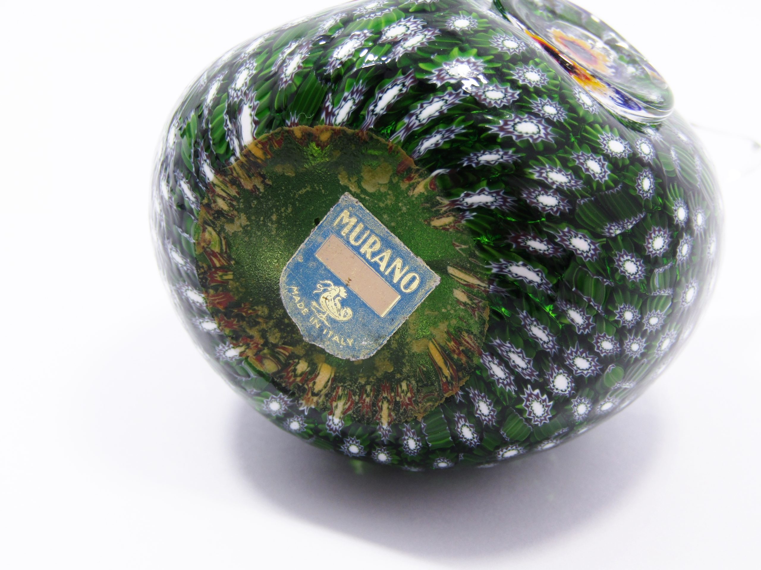 A Lovely Large Vintage Murano Millefiori Owl