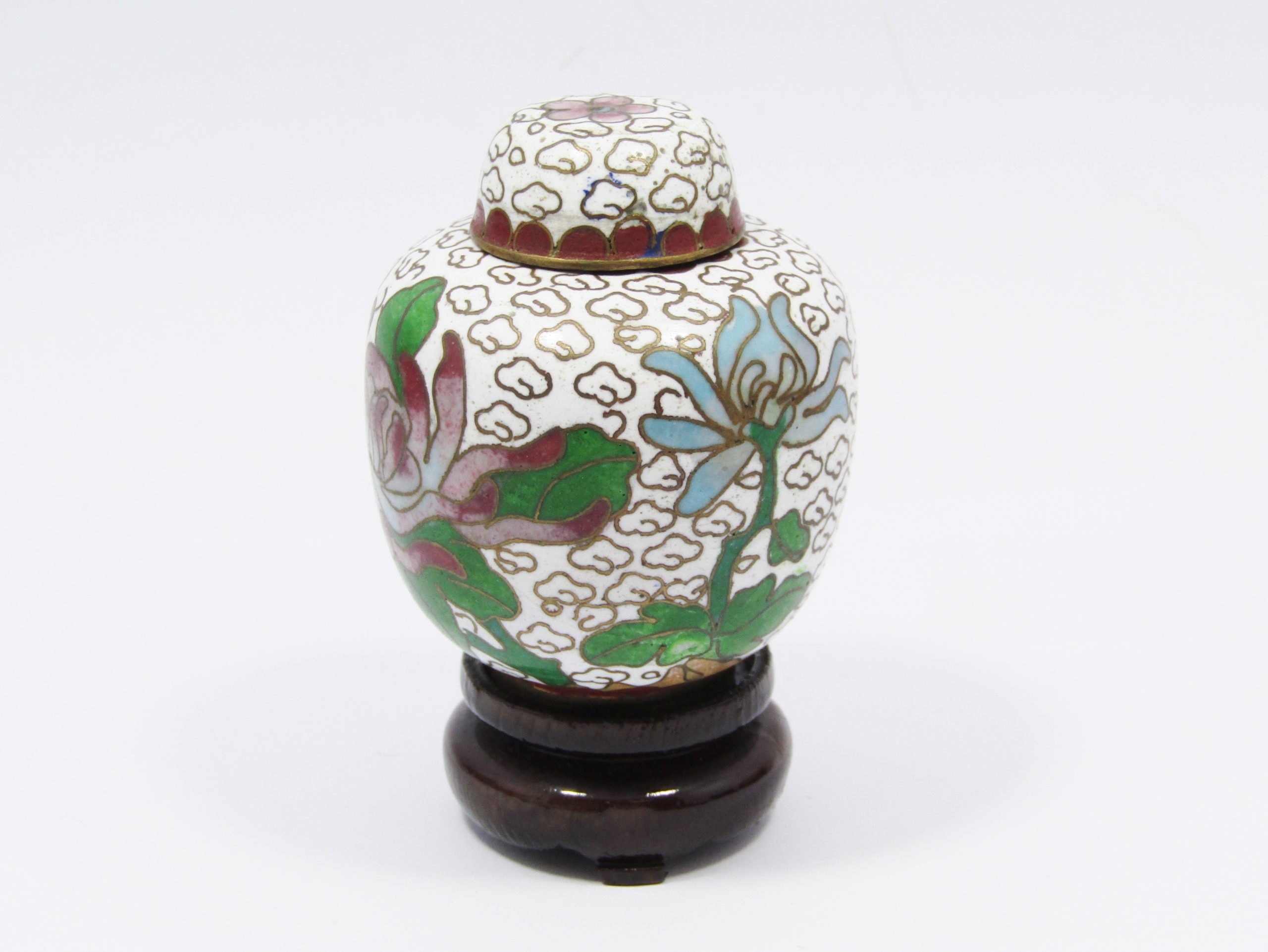A Gorgeous Small Ginger Jar on Stand