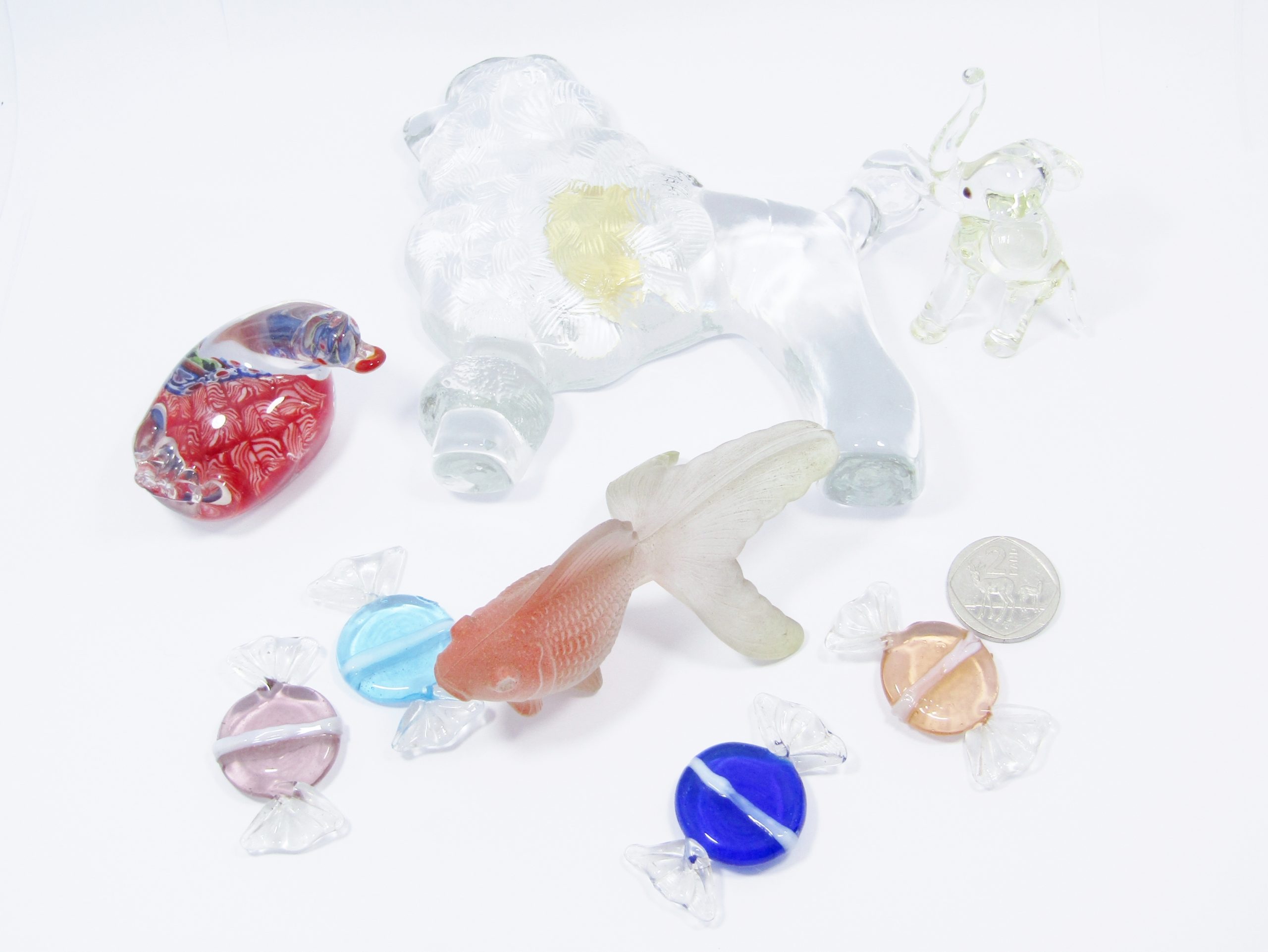 Lot of Various Small Decorative Glass Items