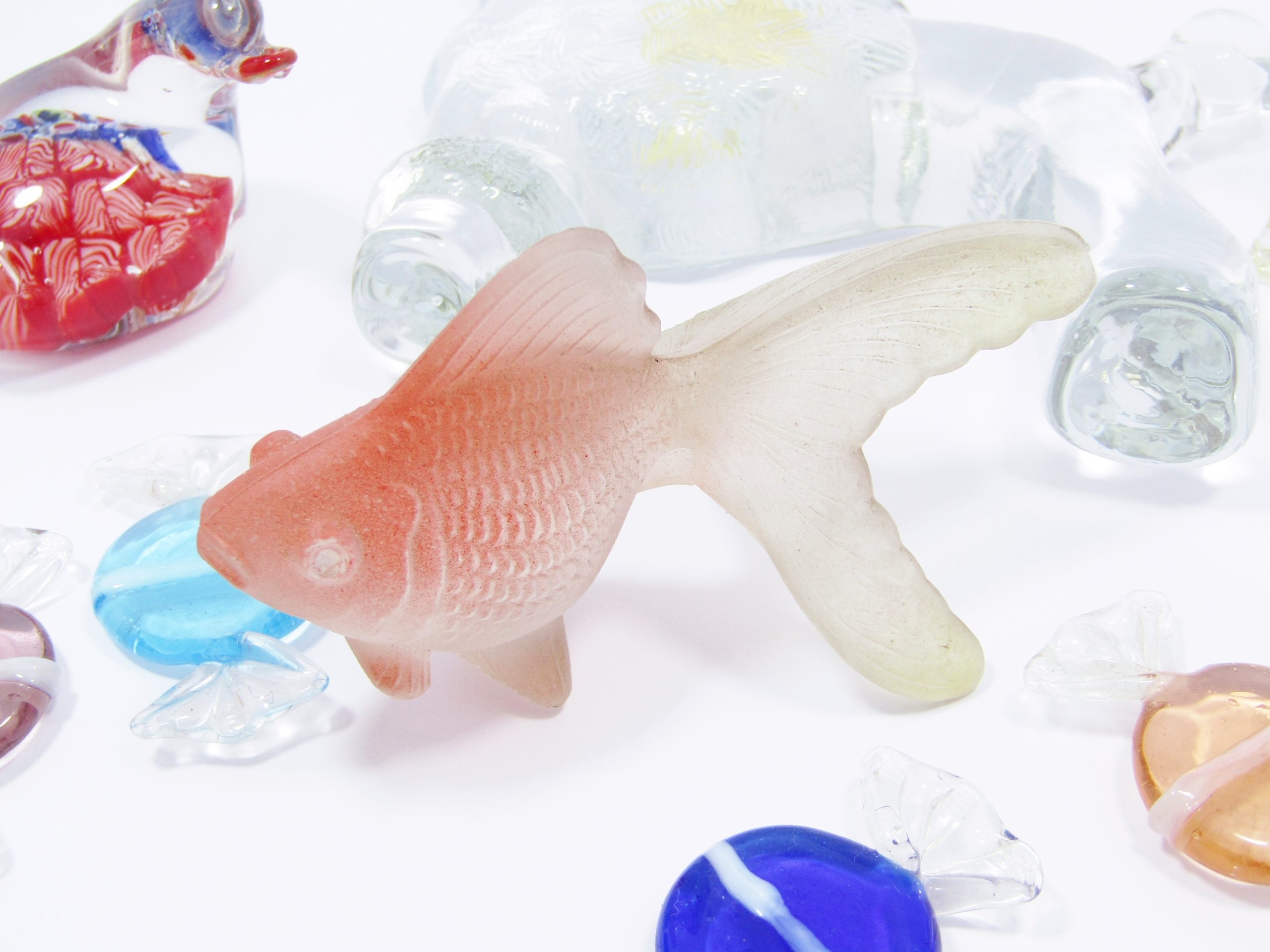 Lot of Various Small Decorative Glass Items