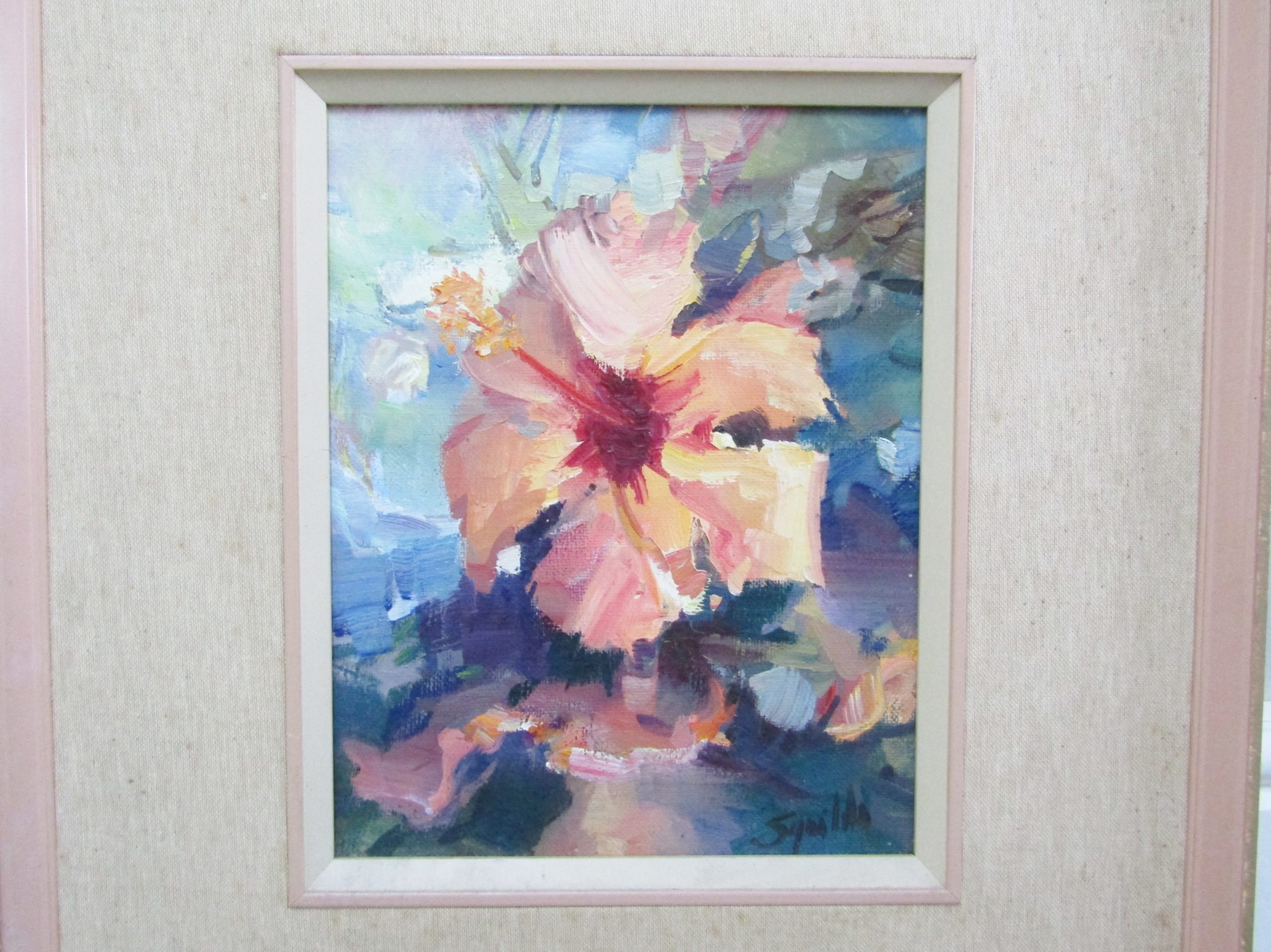 Beautiful! Ruth Squibb (1928-2012) Pair of Original Oil Paintings