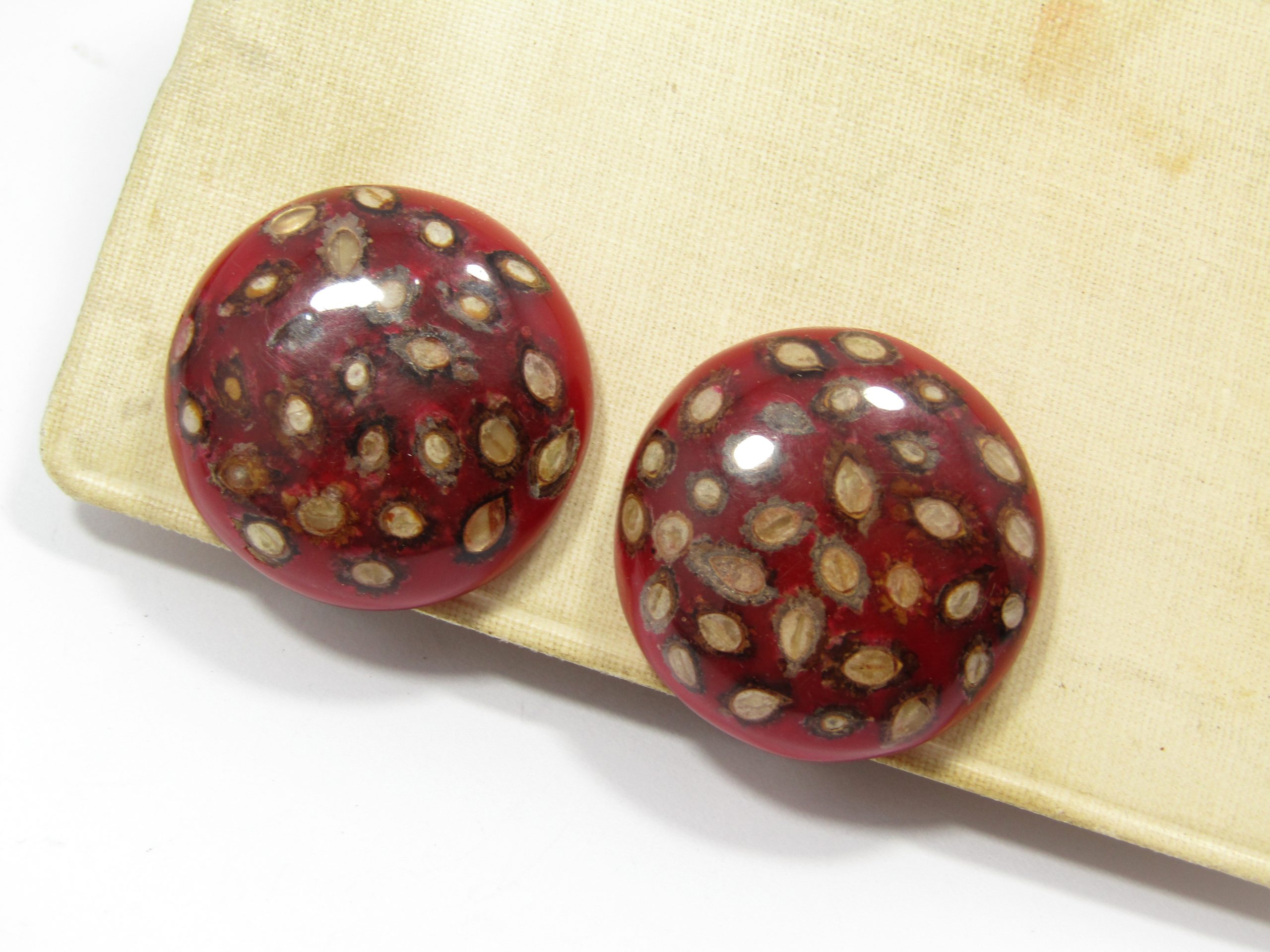 Pair of Vintage "Langani" Costume Jewellery Clip-On Earrings