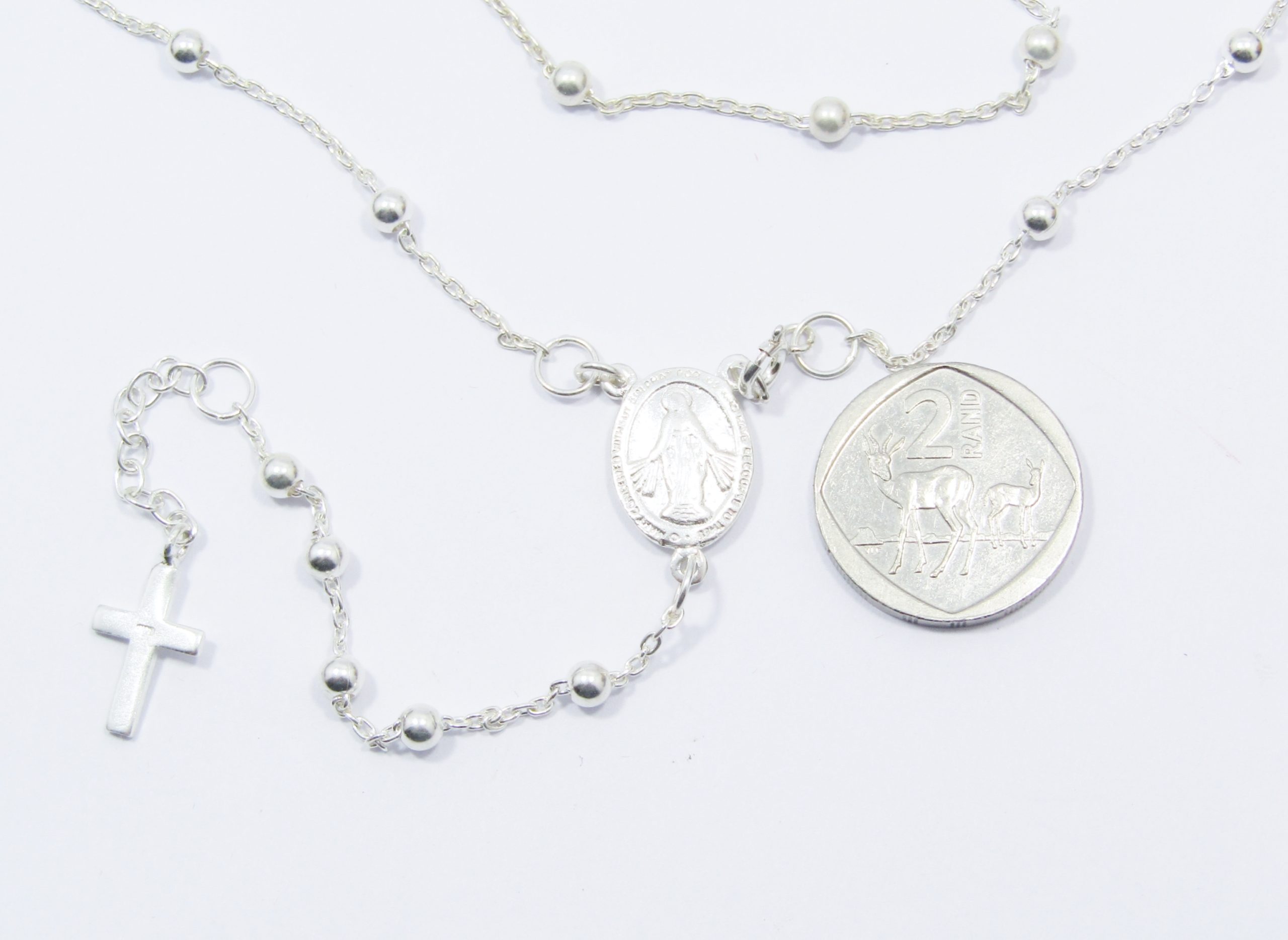 A Very Special Rosary in Sterling Silver