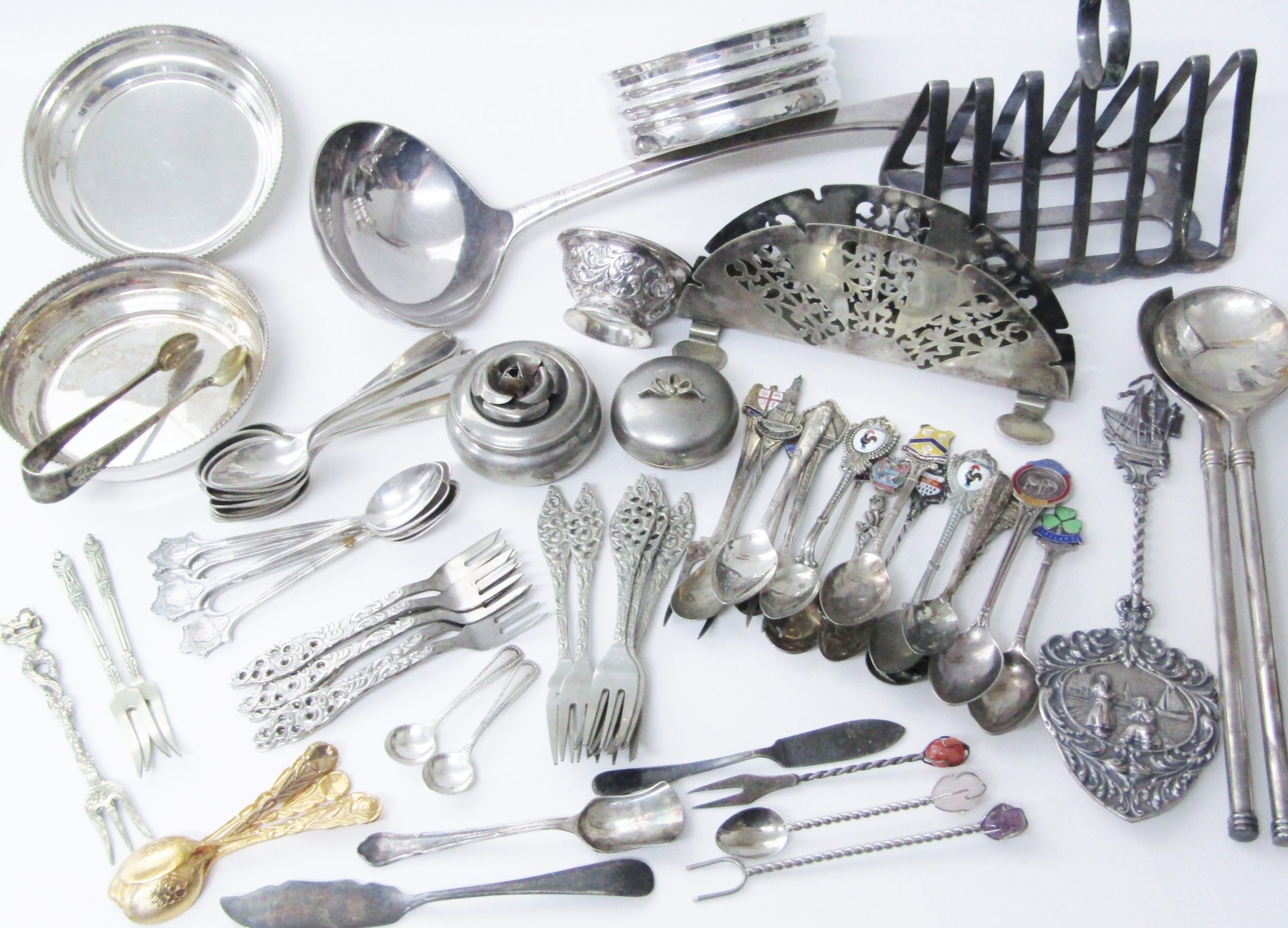 Large Joblot of Silver-Plated Items