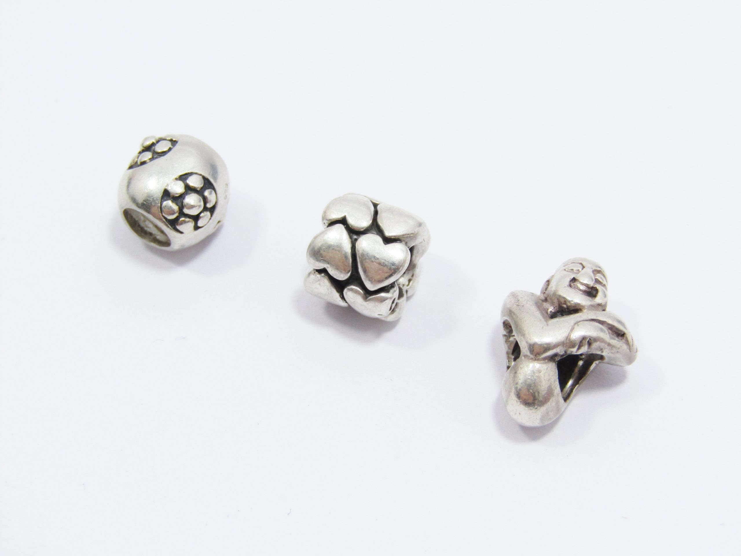Selection of Pandora-Compatible Sterling Silver Charms
