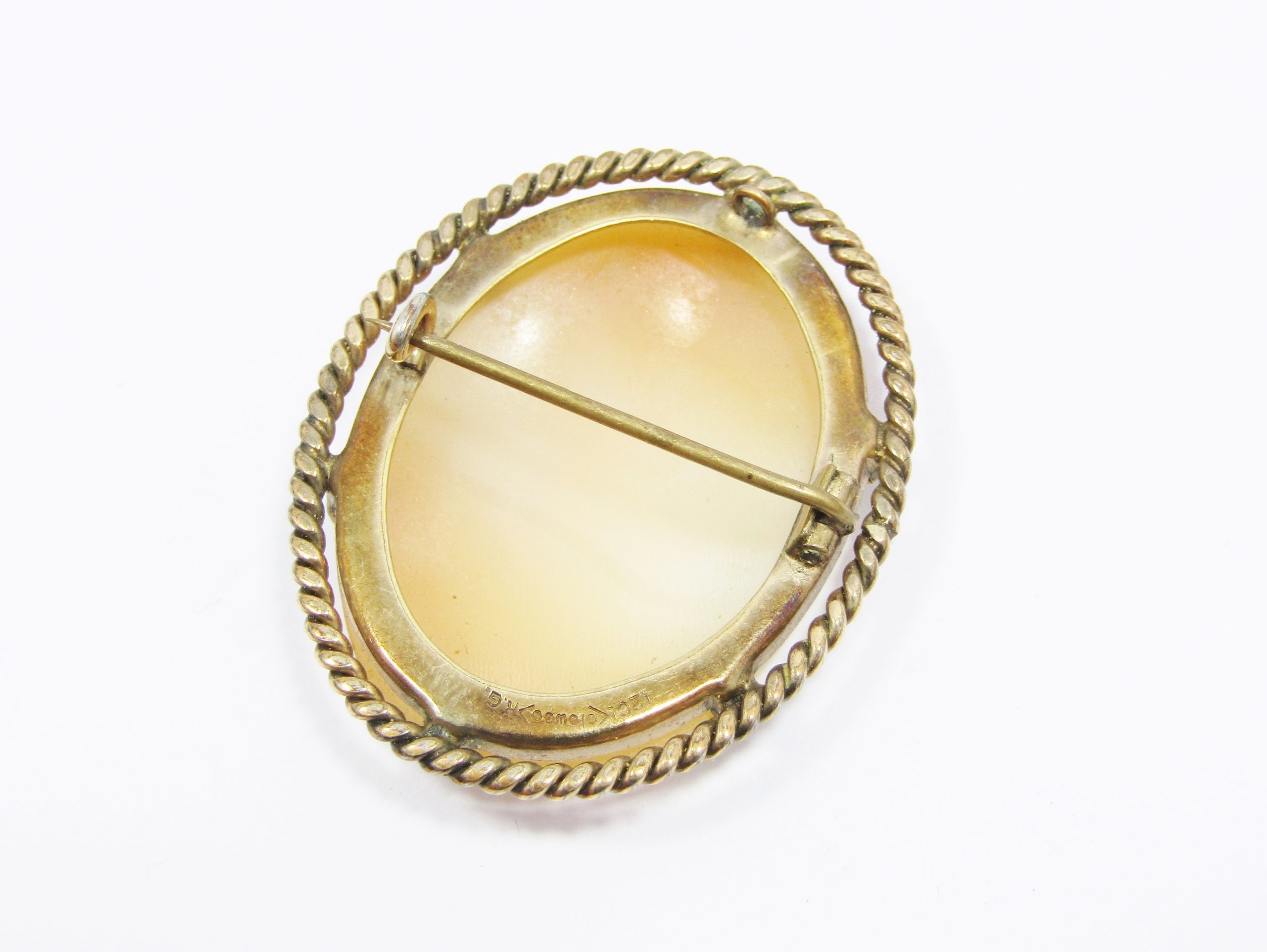A Beautiful Rolled gold Carved Cameo