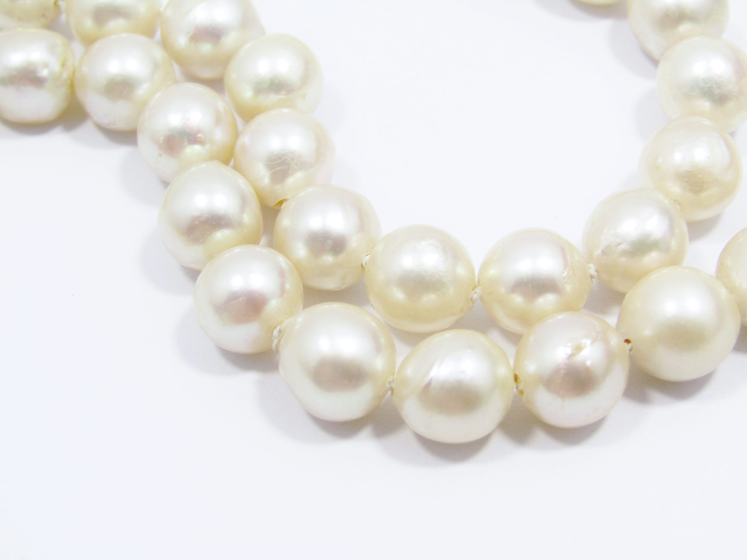 Exquisite! Baroque Cultured Pearl Necklace with 9CT Gold Clasp