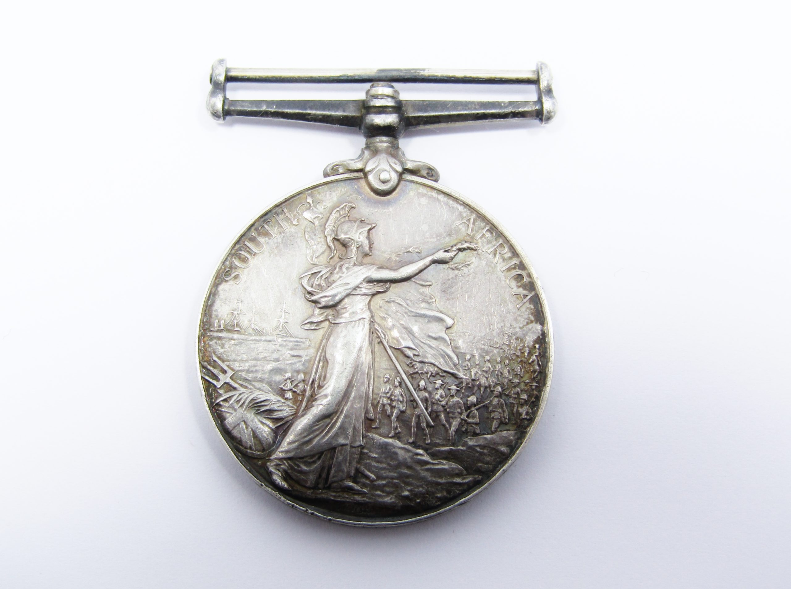 Queen's South Africa Medal - Solid Silver Boer War Medal circa 1902