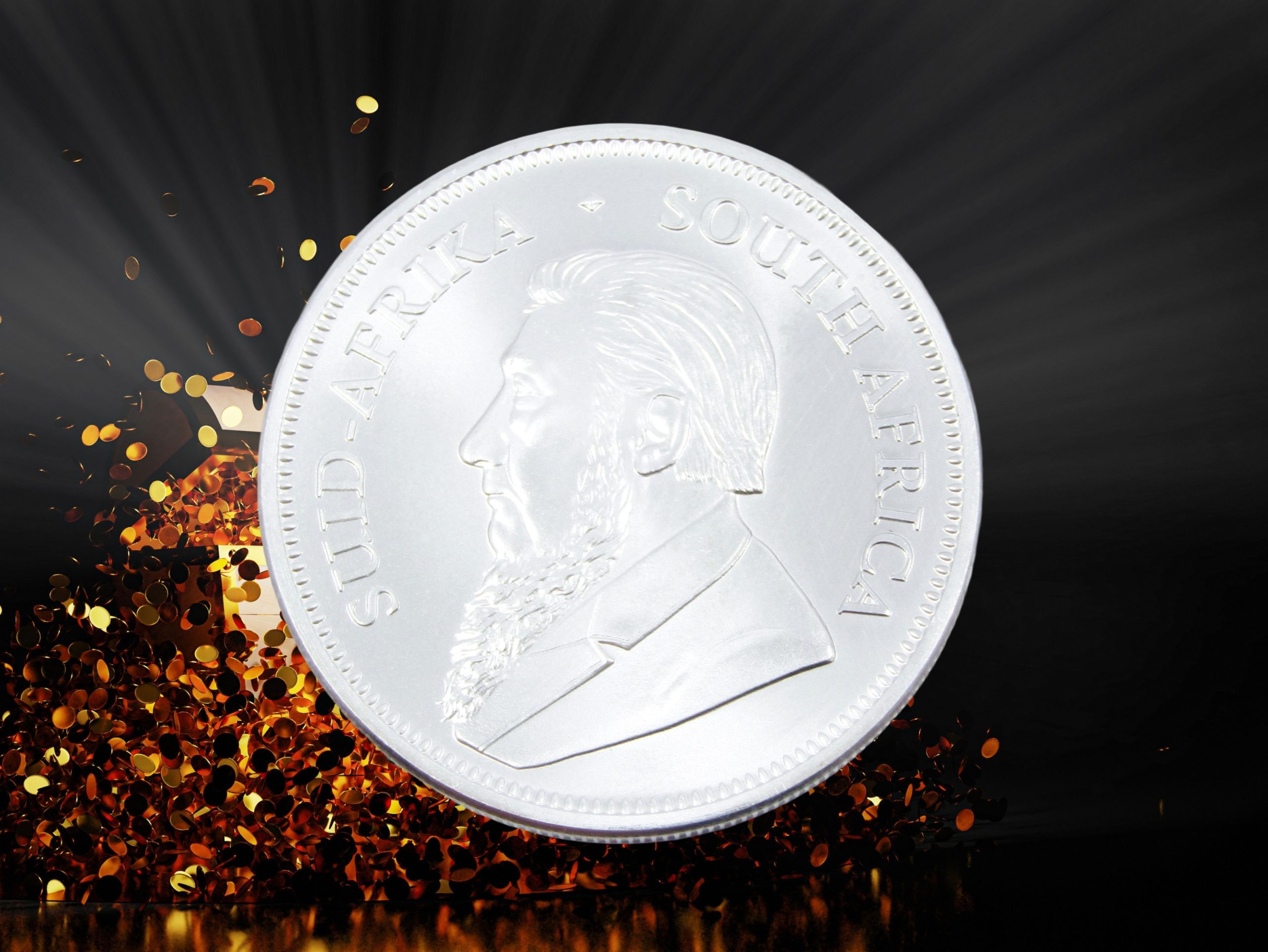 Lovely 1OZ (1 Ounce) Fine Silver Kruger Rand