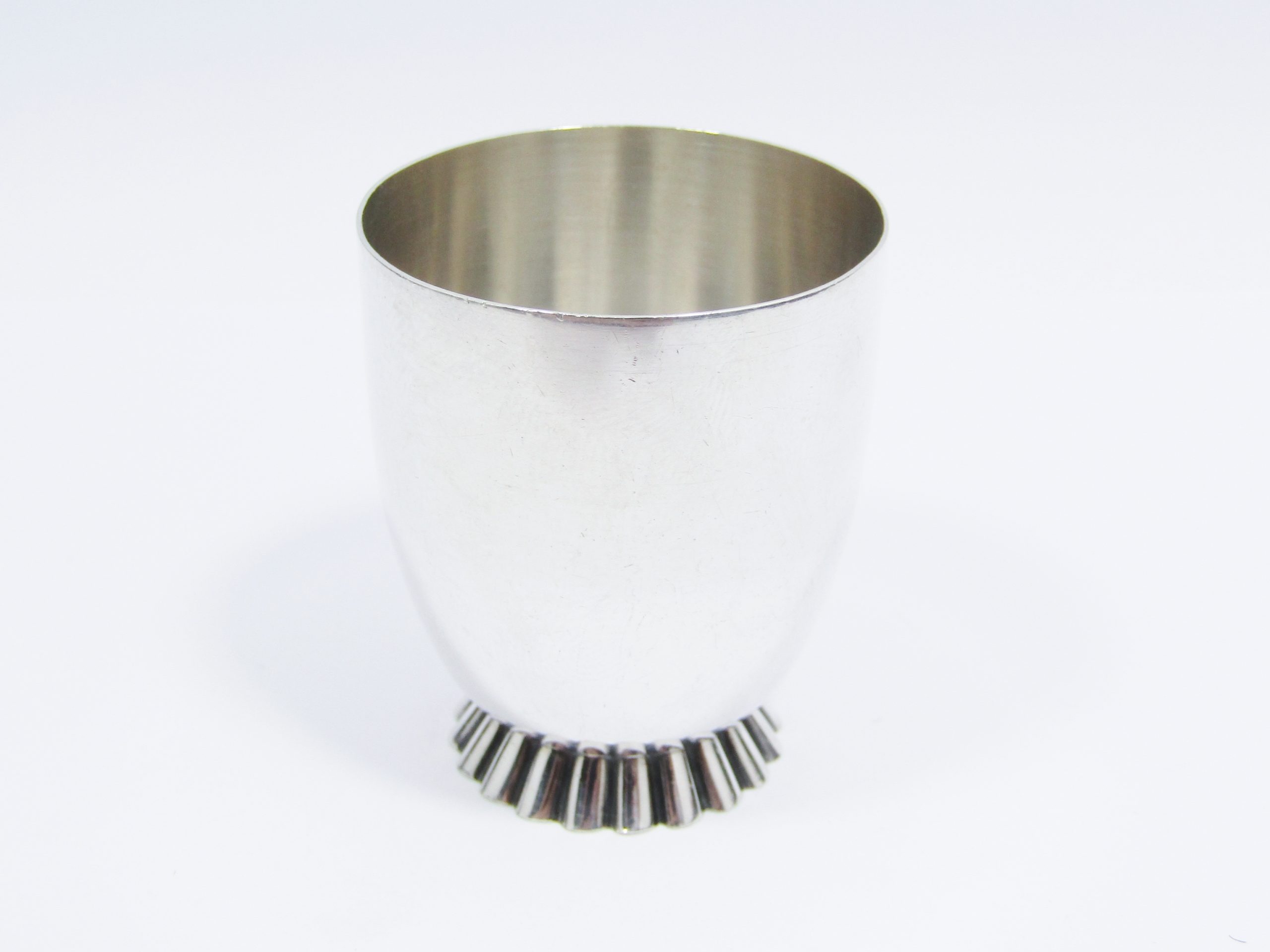 Vintage Sterling Silver Shot Glass / Tot Measure