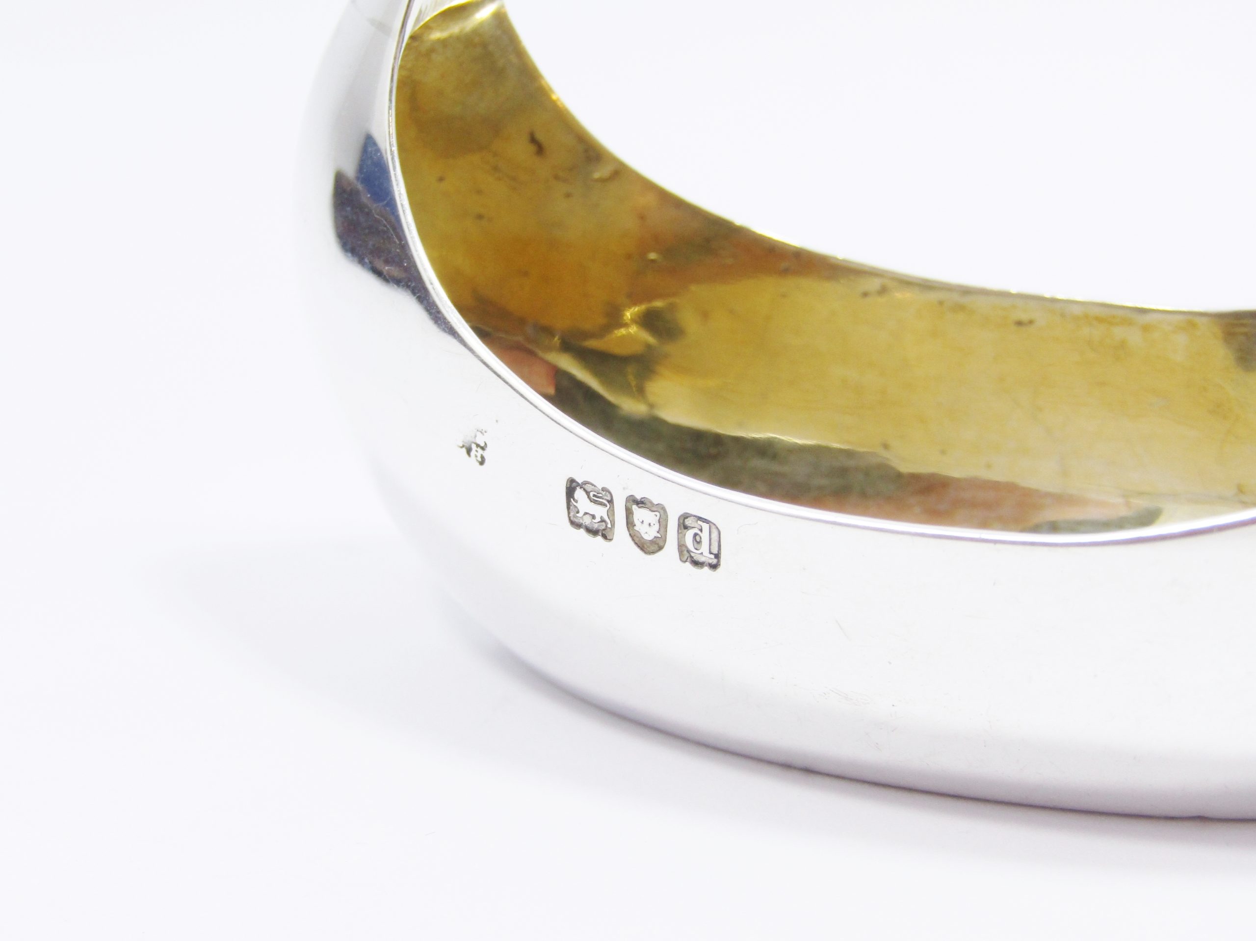 Stunning! Antique (c1899) Silver Hallmarked Gondola Salt Cellar