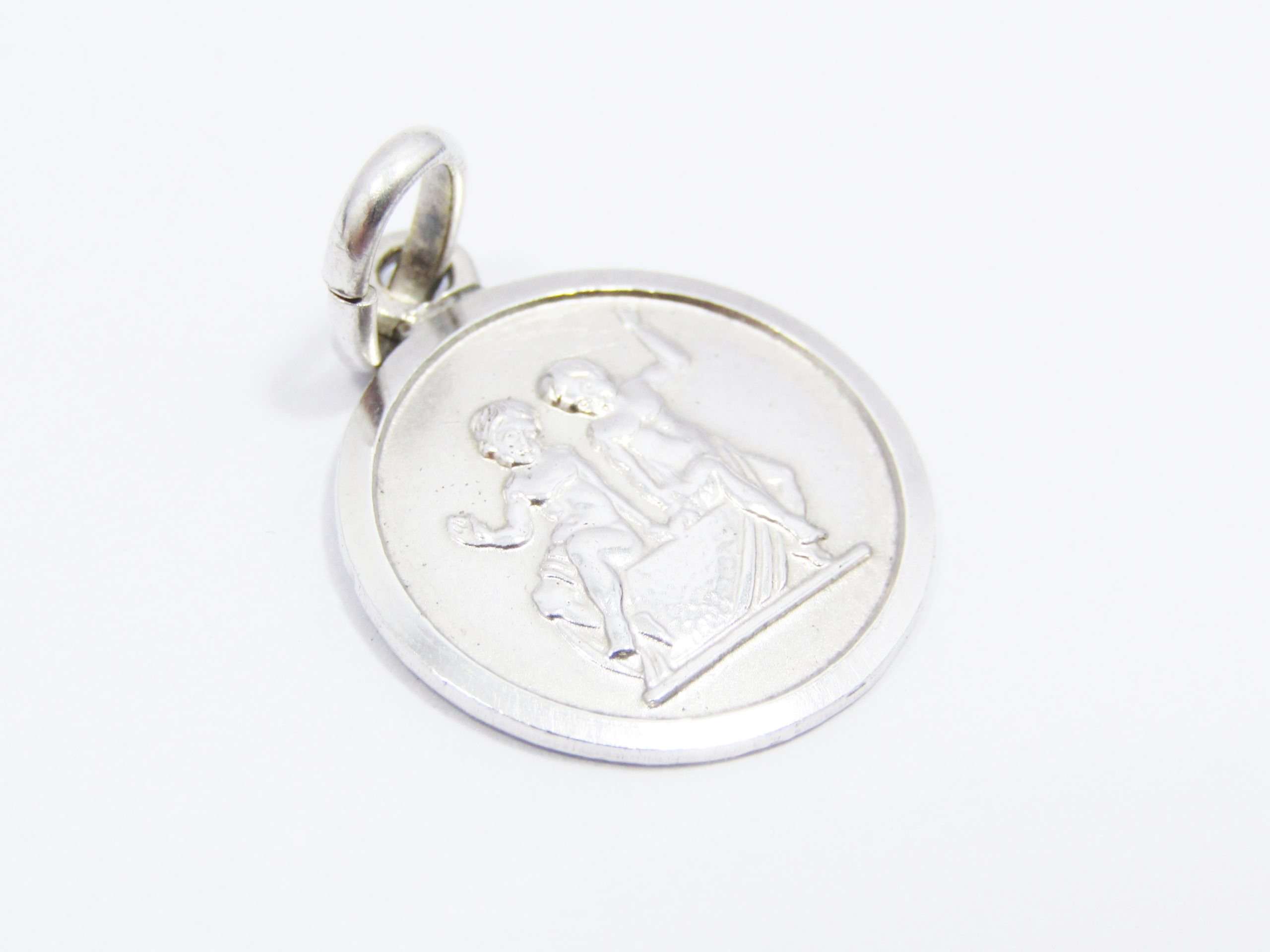 A Very Special St Christopher Pendant in Sterling Silver