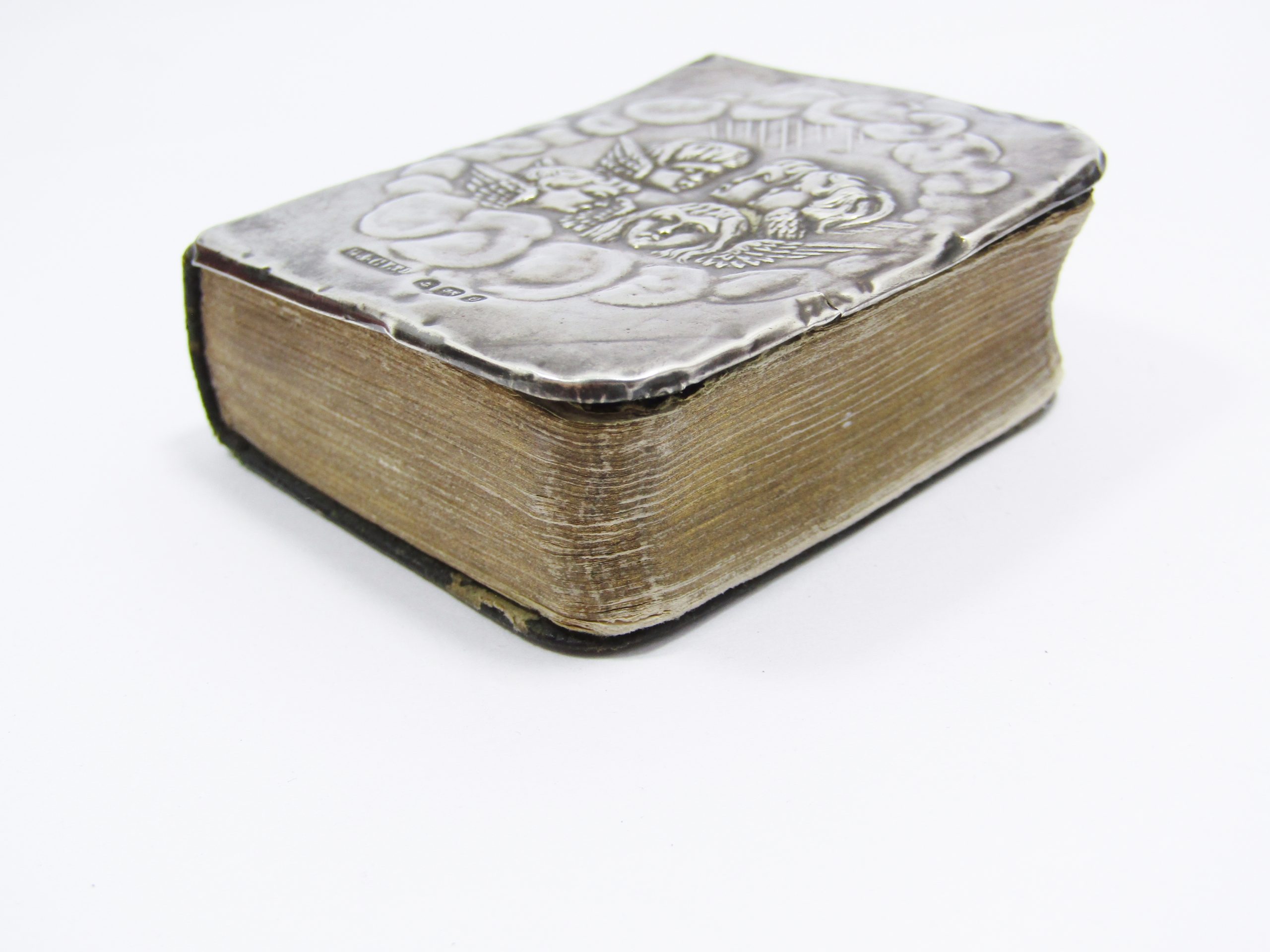 Beautiful Antique (c1904) Hallmarked Silver Small Prayer Book